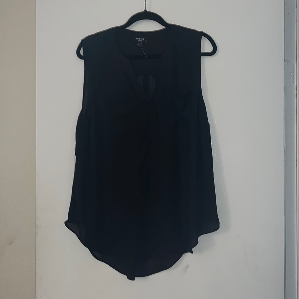 Torrid Harper top size 0 Black